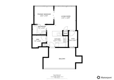 Office / Den Photo of 502 1283 Howe Street, Vancouver, BC