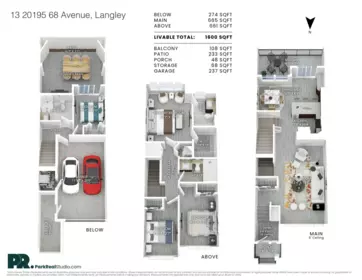 Playground / Recreational Area Near 13 20195 68 Avenue, Langley, BC