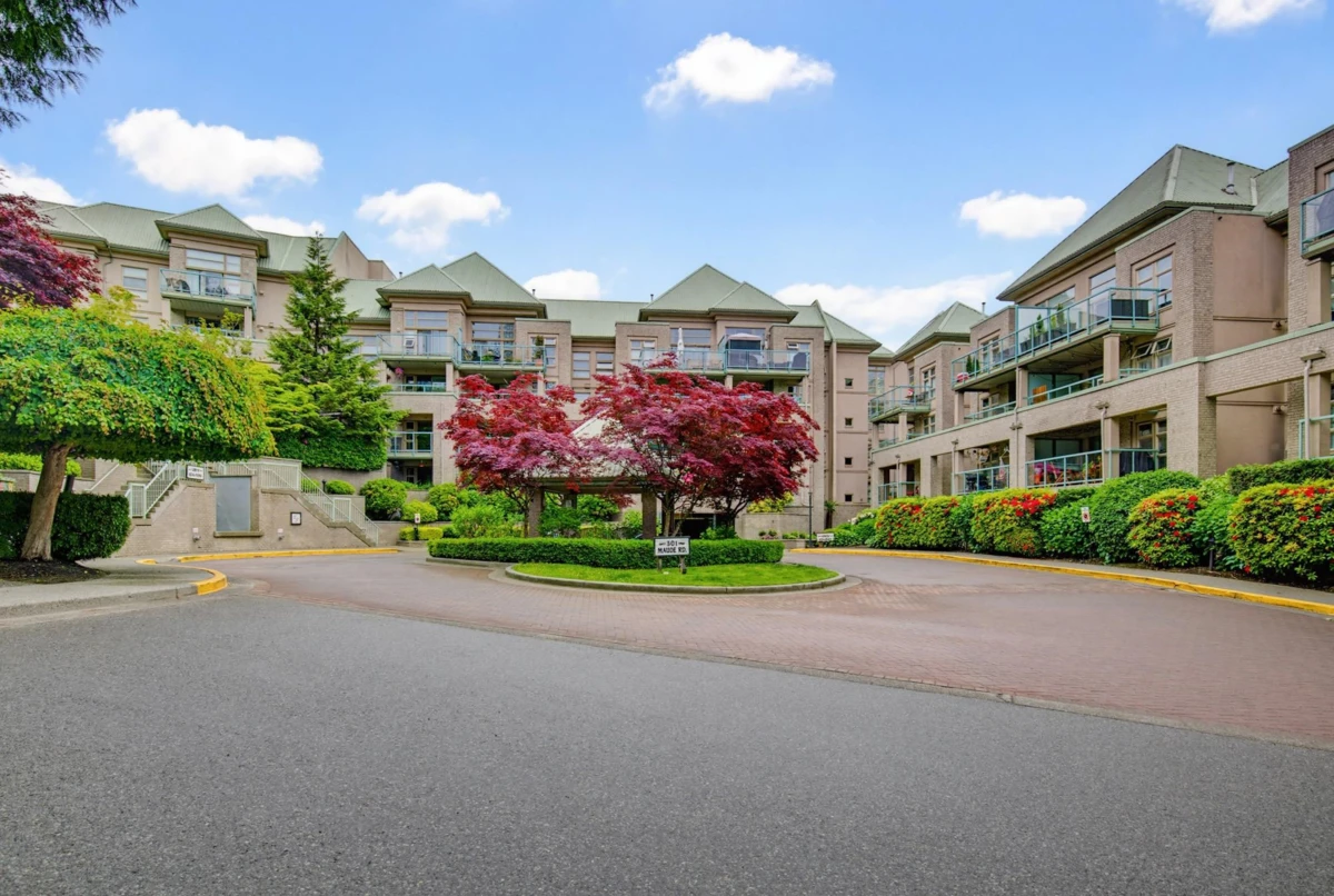 Exterior Rear Photo of 316 301 Maude Road, Port Moody, BC