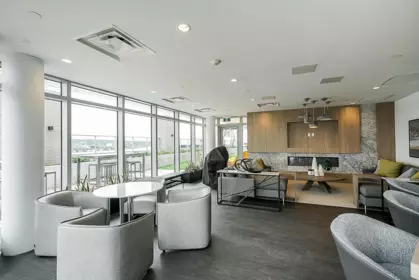 Aerial View of 2810 908 Quayside Drive, New Westminster, BC