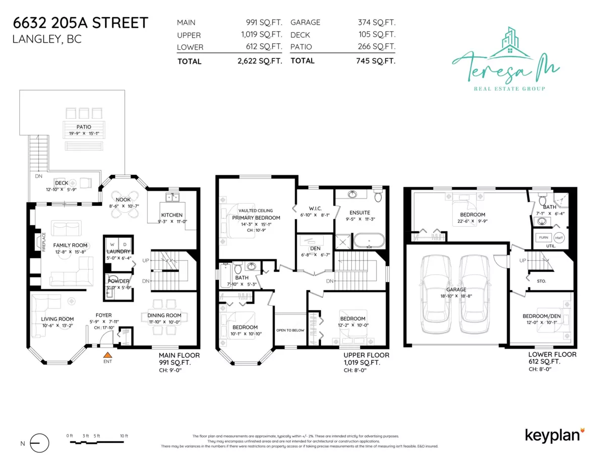 Exterior Rear Photo of 6632 205a Street, Langley, BC