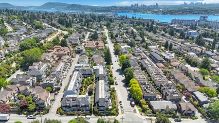 Aerial View of 108 216 E 6th Street, North Vancouver, BC