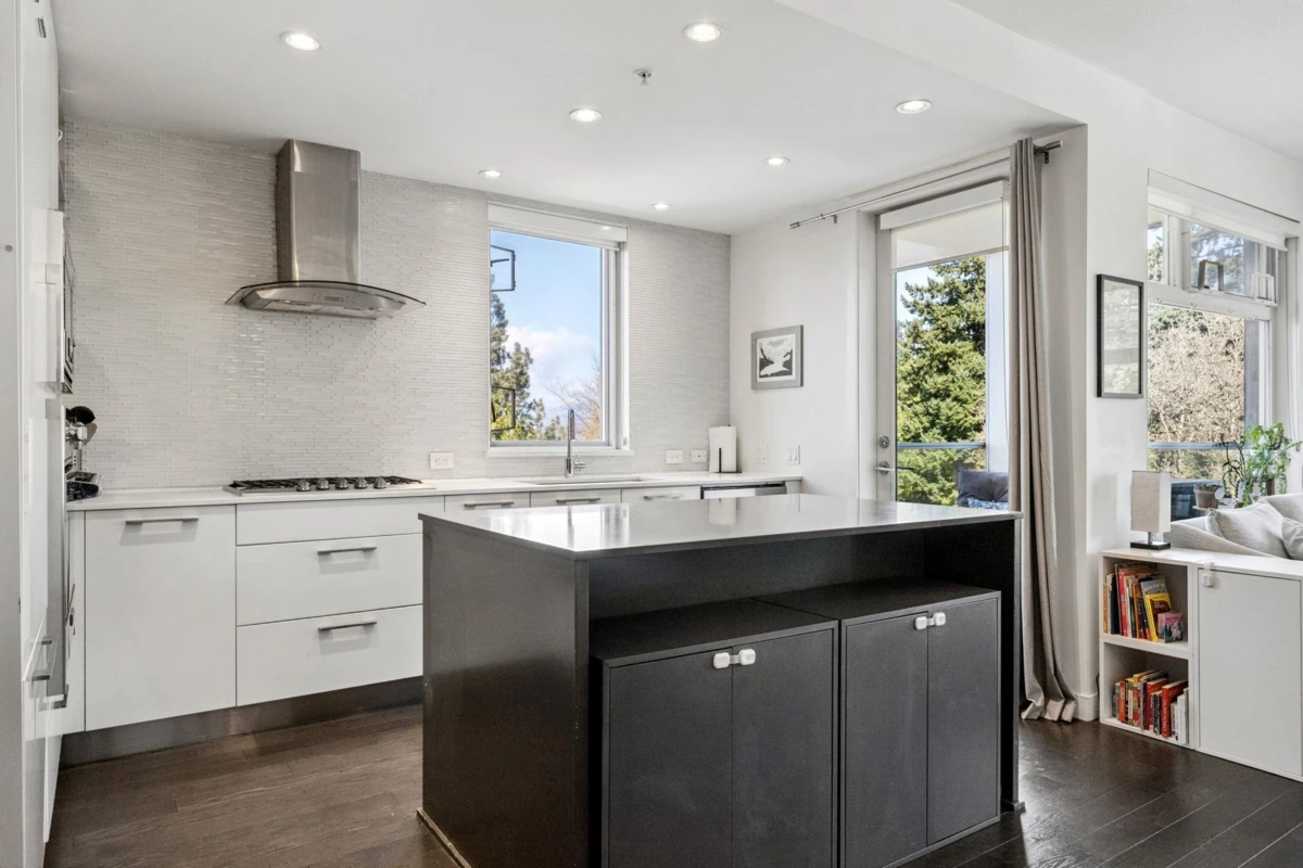 Exterior Rear Photo of 509 4867 Cambie Street, Vancouver, BC