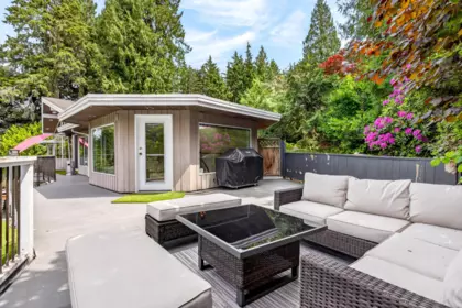 Outdoor Deck Photo of 3612 Kelly Avenue, Belcarra, BC