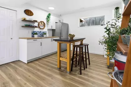 Basement Recreation Room Photo of 9030 James Place, Delta, BC