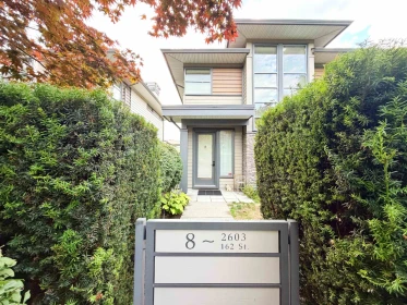 8 2603 162 Street, Surrey, BC, Surrey — Apartment/Condo for sale