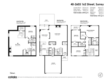 40 2603 162 Street, Surrey, BC, Surrey — Townhouse for sale