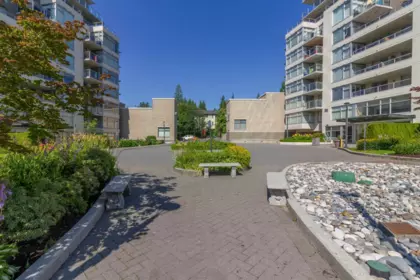 Outdoor Deck Photo of 303 9298 University Crescent, Burnaby, BC