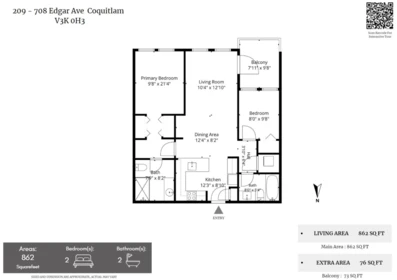 Fitness Center Photo Near 209 708 Edgar Avenue, Coquitlam, BC