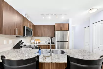 Kitchen Island Photo of A108 8929 202 Street, Langley, BC