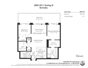 Swimming Pool Photo of 2503 5311 Goring Street, Burnaby, BC