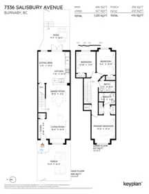 7336 Salisbury Avenue, Burnaby, BC, Burnaby — Townhouse for sale