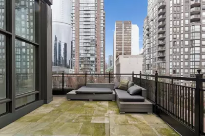 Outdoor Deck Photo of PH2 1102 Hornby Street, Vancouver, BC