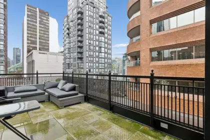 Outdoor Patio Photo of PH2 1102 Hornby Street, Vancouver, BC