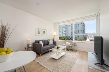 Living Room Photo of 706 6900 Pearson Way, Richmond, BC