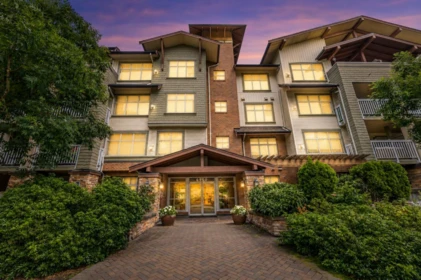 Exterior Rear Photo of 214 6500 194 Street, Surrey, BC