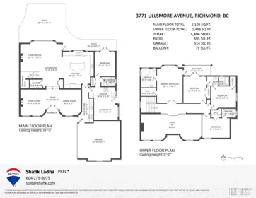 Playground / Recreational Area Near 3711 Ullsmore Avenue, Richmond, BC