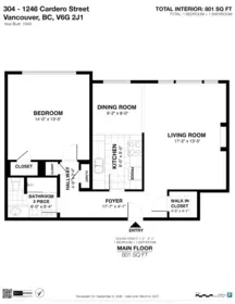 Community Amenities Photo (Clubhouse) of 304 1246 Cardero Street, Vancouver, BC