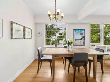 Dining Area Photo of 304 1246 Cardero Street, Vancouver, BC