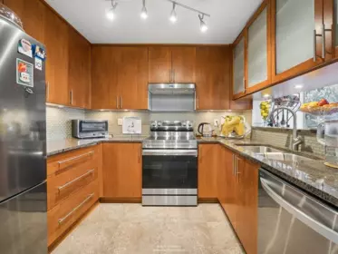 Breakfast Nook Photo of 215 456 Moberly Road, Vancouver, BC