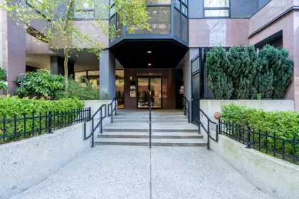 Aerial View of 403 811 Helmcken Street, Vancouver, BC