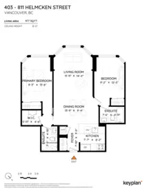 Community Amenities Photo (Clubhouse) of 403 811 Helmcken Street, Vancouver, BC