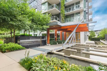Backyard Photo of 1905 5728 Berton Avenue, Vancouver, BC