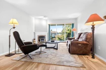 Living Room Photo of 305 5360 205 Street, Langley, BC