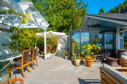 Outdoor Patio Photo of 25 Tidewater Way, Lions Bay, BC