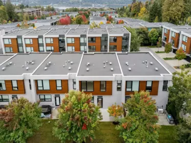Aerial View of 44 3597 Malsum Drive, North Vancouver, BC