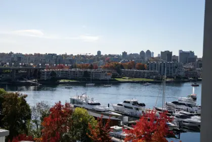 Exterior Rear Photo of 901 1067 Marinaside Crescent, Vancouver, BC
