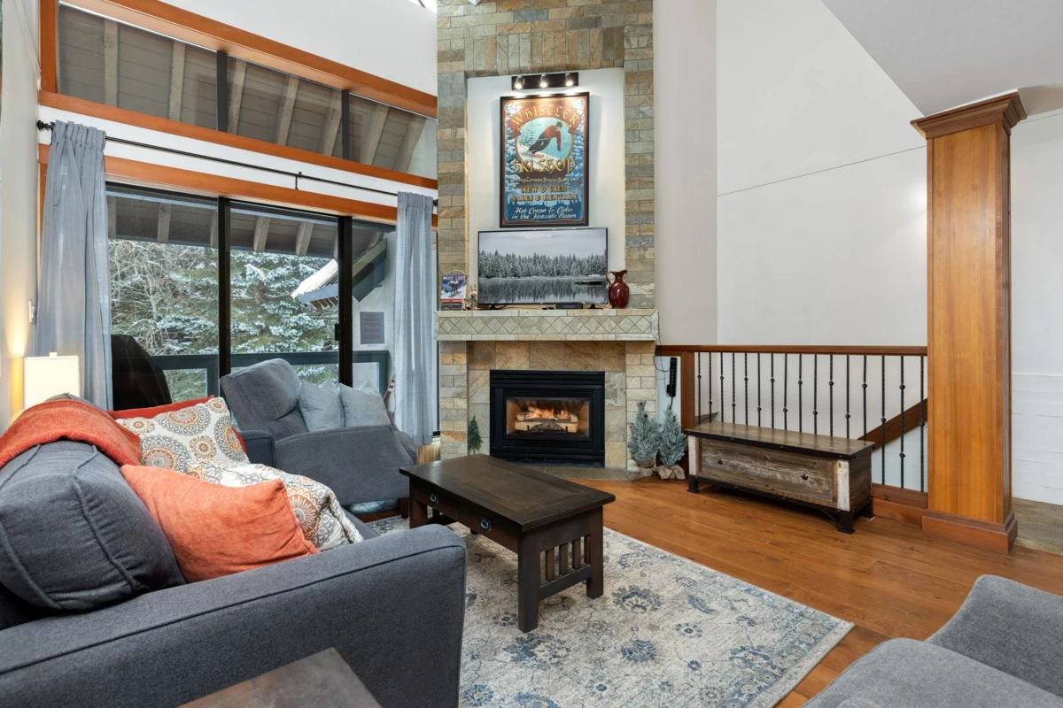 Living Room Photo of 29 4857 Painted Cliff Road, Whistler, BC