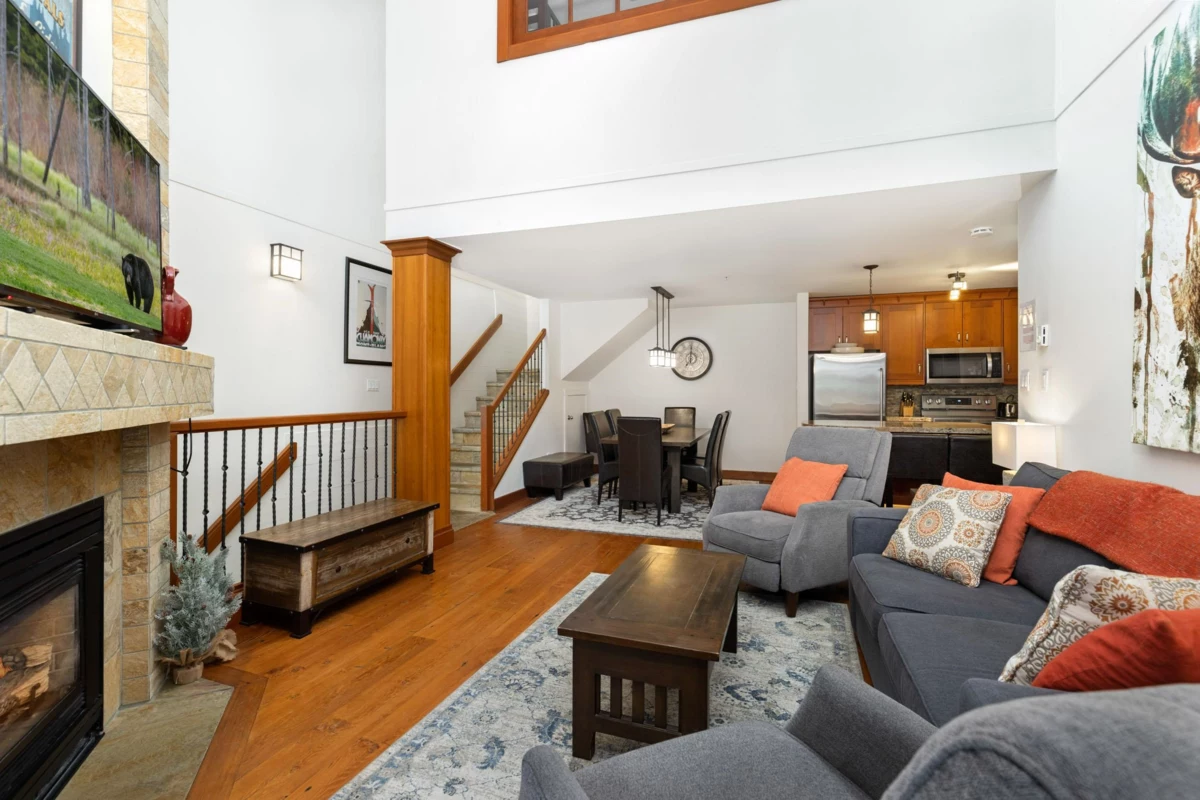 Family Room Photo of 29 4857 Painted Cliff Road, Whistler, BC