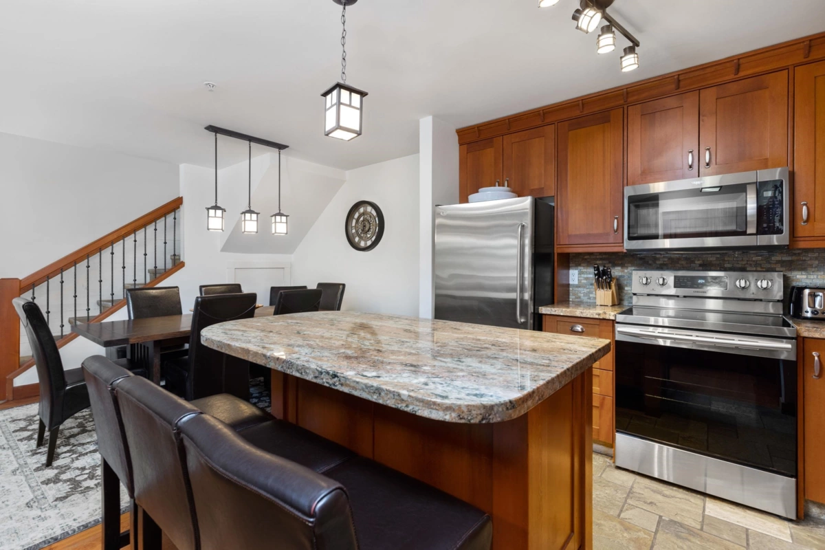 Dining Area Photo of 29 4857 Painted Cliff Road, Whistler, BC