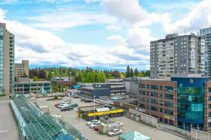 Aerial View of 1006 728 Princess Street, New Westminster, BC