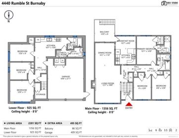 4440 Rumble Street, Burnaby, BC, Burnaby — Single Family Residence for sale
