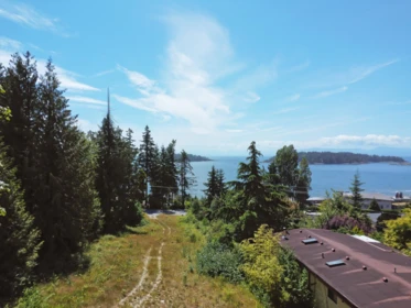 Exterior Rear Photo of Lot 2 Lilac Street, Sechelt, BC