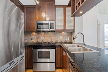 Kitchen Island Photo of 423 8988 Hudson Street, Vancouver, BC