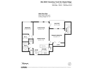 306 20331 Dewdney Trunk Road, Maple Ridge, BC, Maple Ridge — Apartment/Condo for sale