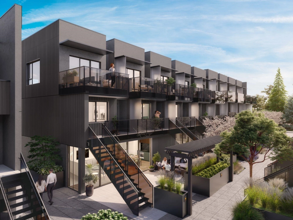 Exterior Rear Photo of 102 602 E 2nd Street, North Vancouver, BC