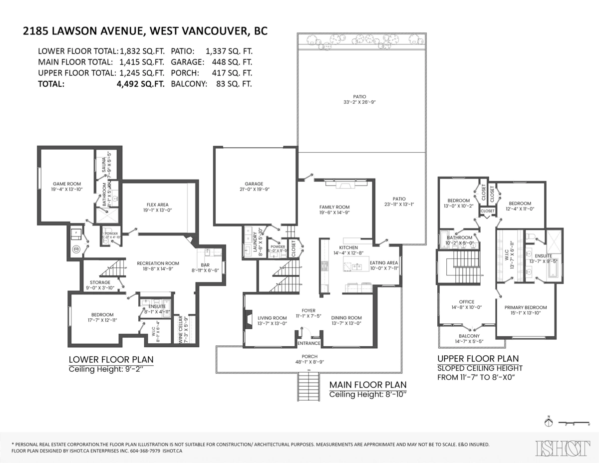 Backyard Photo of 2185 Lawson Avenue, West Vancouver, BC