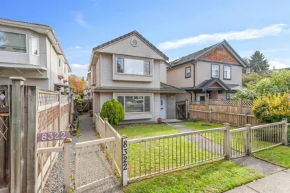 8322 Shaughnessy Street, Vancouver, BC, Vancouver — Half Duplex for sale