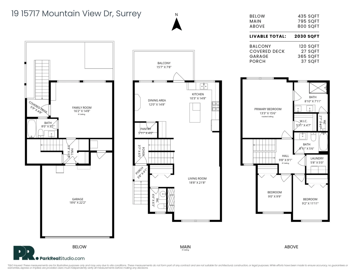 Playground / Recreational Area Near 19 15717 Mountain View Drive, Surrey, BC