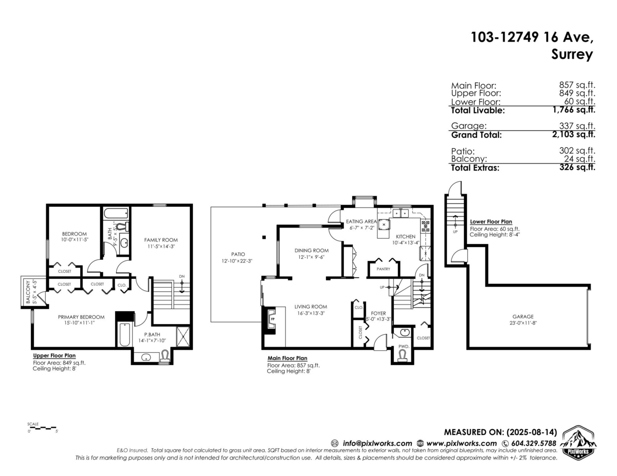 Outdoor Kitchen Photo of 103 12749 16 Avenue, Surrey, BC