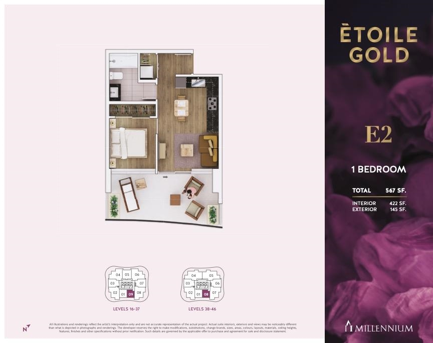 Exterior Rear Photo of 2309 2266 Springer Avenue, Burnaby, BC