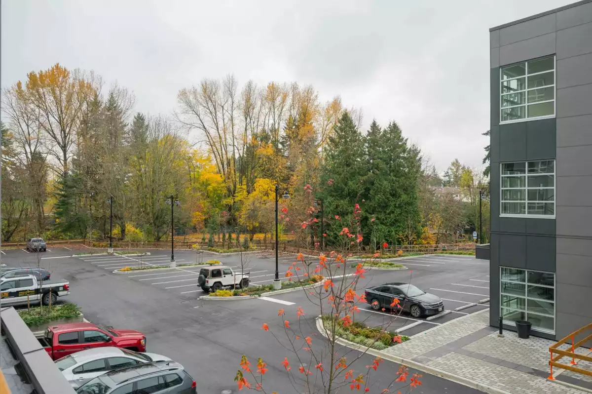 Aerial View of 213 27215 Aldergrove Town Center Drive, Langley, BC