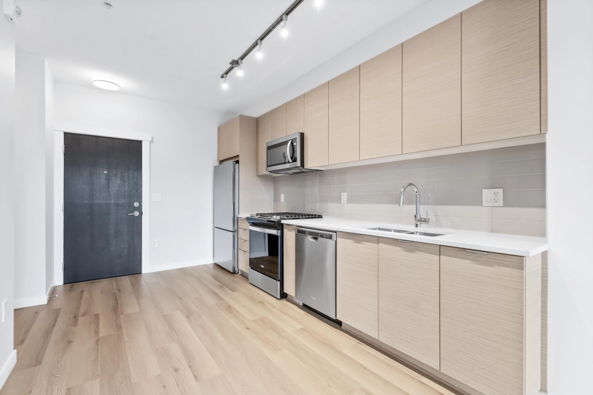 Exterior Rear Photo of B319 8150 207 Street, Langley, BC