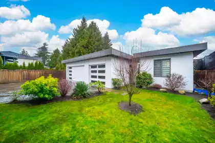 Aerial View of 9631 Patterson Road, Richmond, BC