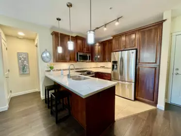 Kitchen Island Photo of B424 20716 Willoughby Town Centre Drive, Langley, BC