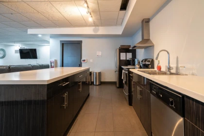Kitchen Island Photo of 406 2242 Whatcom Road, Abbotsford, BC